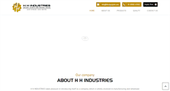 Desktop Screenshot of hhrotaryjoint.com